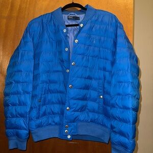 Polo by Ralph Lauren Blue Quilted Jacket